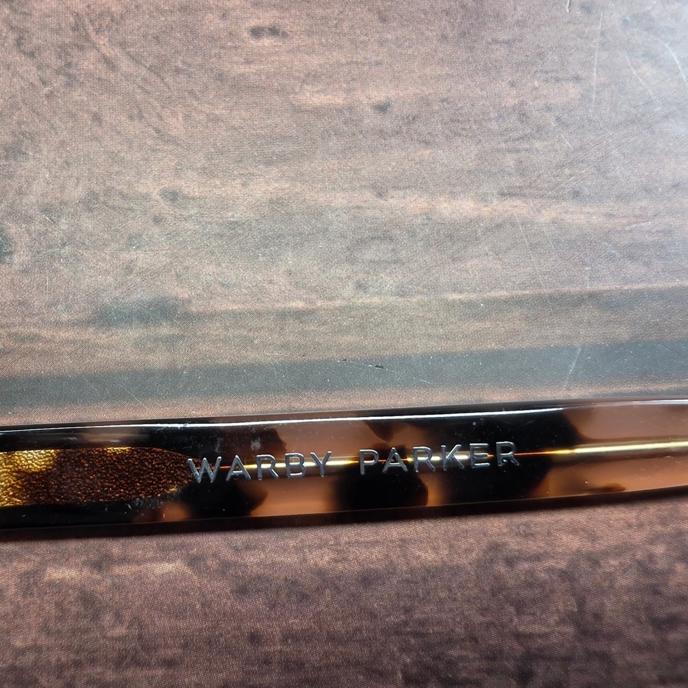 Warby Parker Percey 285 Tortoise Eyeglass Frames 48-20-140 Round Acetate - Picture 3 of 9